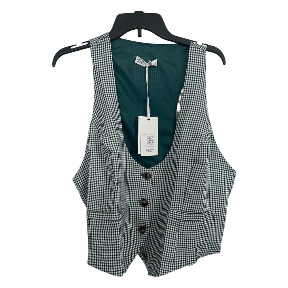 Women’s Turquoise Vest Size 2XL
